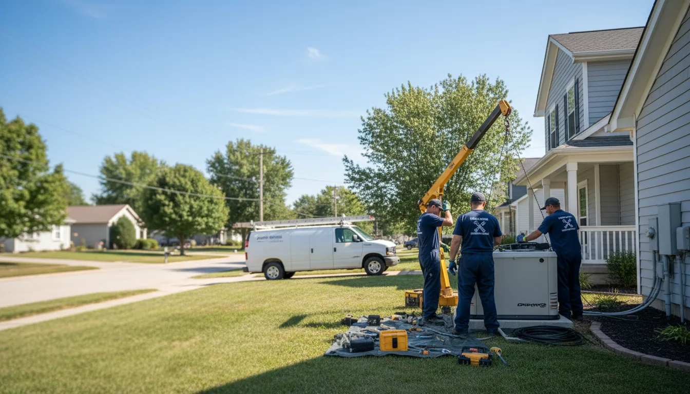 Generator Installation in Sebastian, TX near me